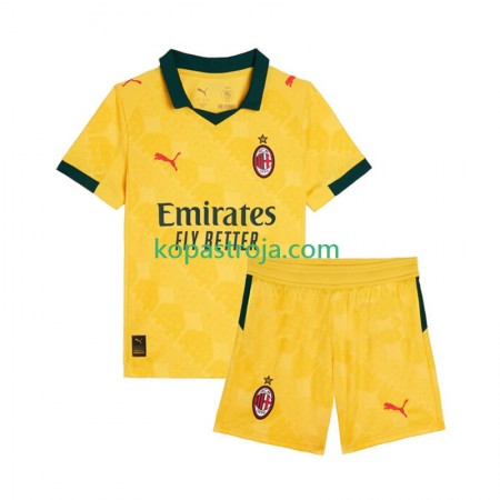 Billiga Fotbollströjor AC Milan Barn Tredje tröja 2025/26 Kortärmad